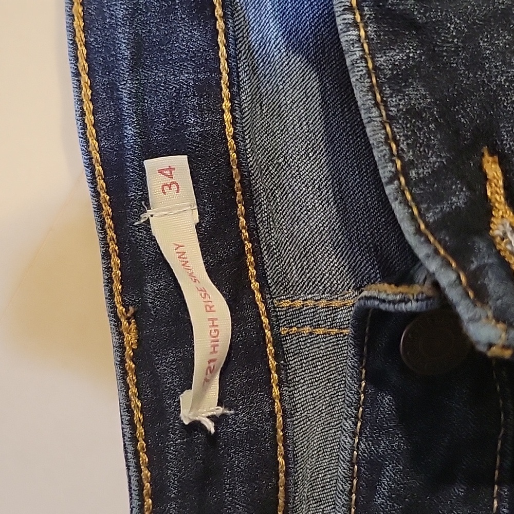 LEVIS HIGH RISE SKINNY JEANS - Picture 3 of 4